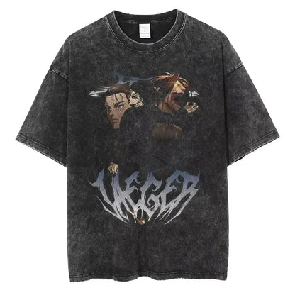 AOT Levi Ackerman Vintage Tee