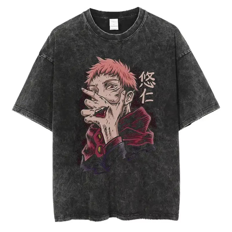 Oversized Vintage Tee Jujutsu Kaisen