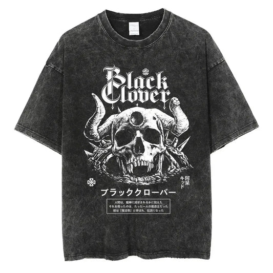 Black Clover Vintage Tee