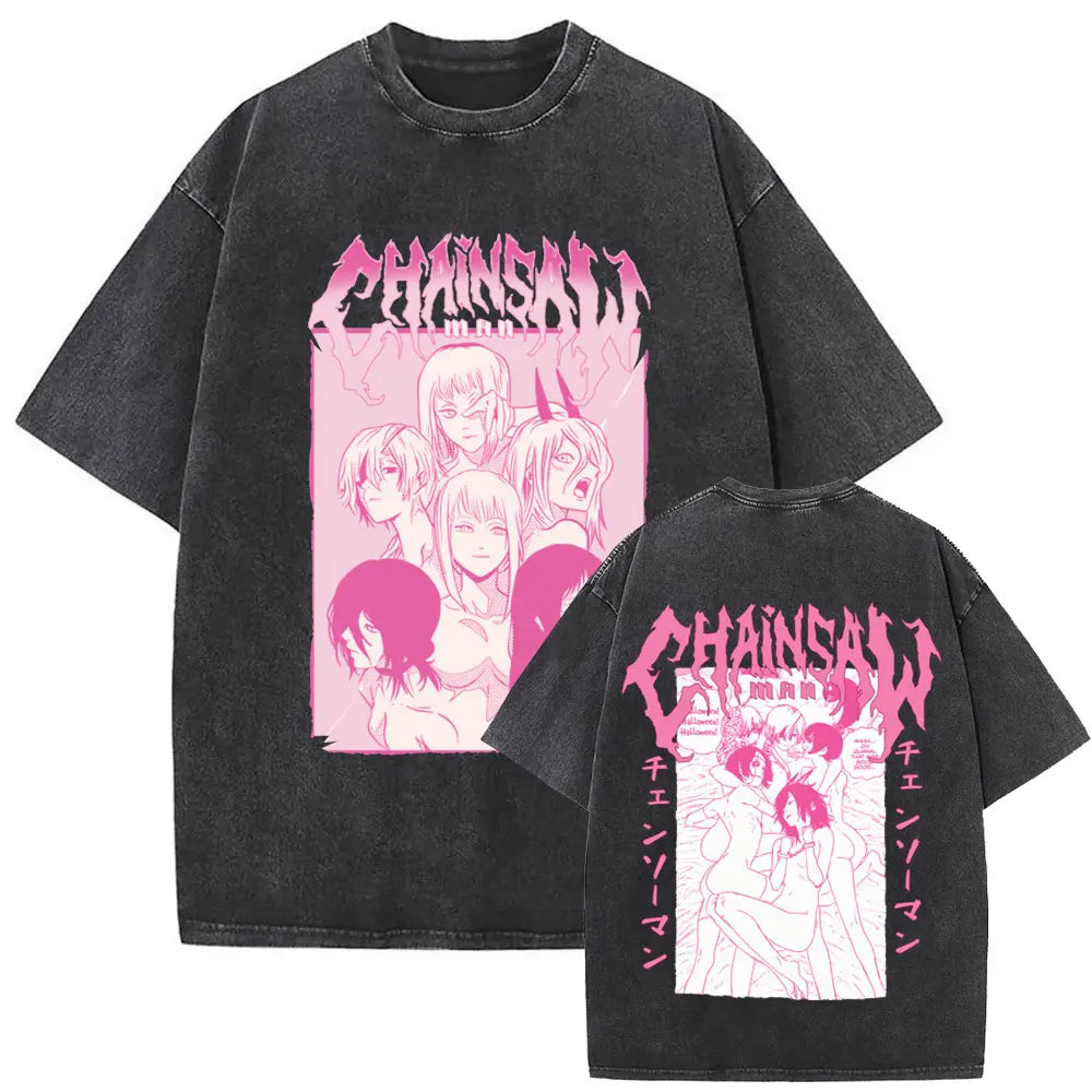 Chainsaw Man Vintage Tee