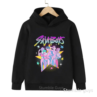 Kpop Demon Hunters Autumn Winter Kids Hoodie