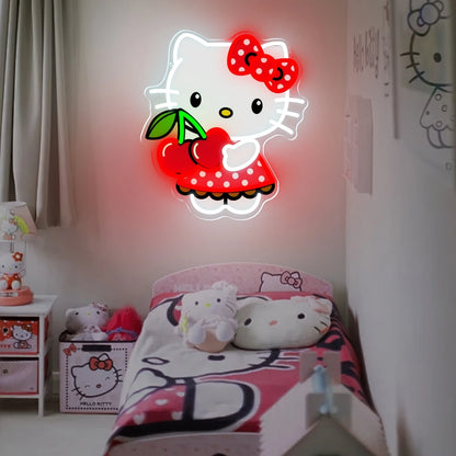Anime Hello Kitty LED Neon Sign Light