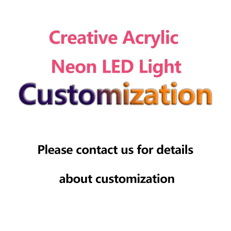 Anime LED sign