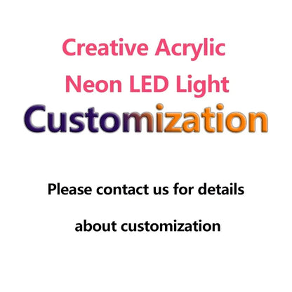 Anime LED sign