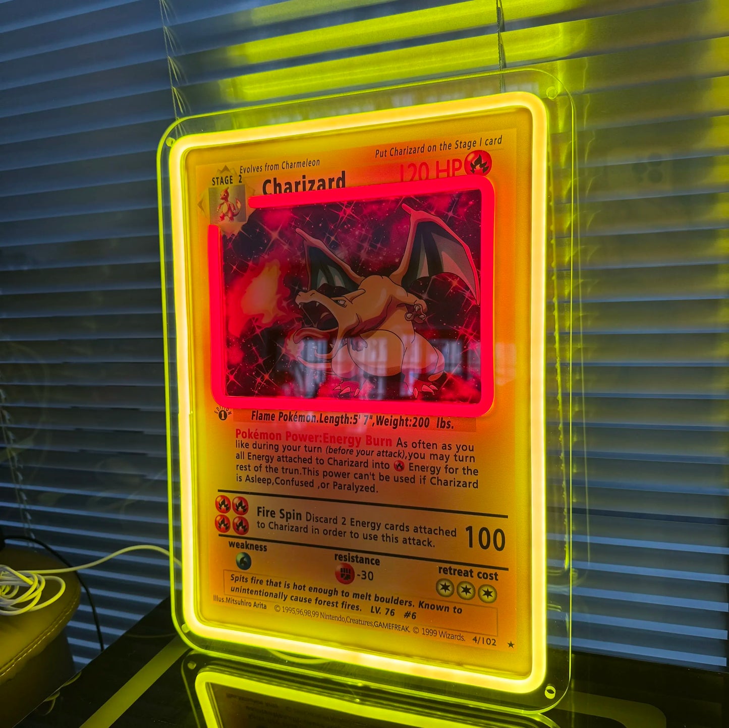 Pokemon Dragon Ball Z Anime Acrylic Neon LED