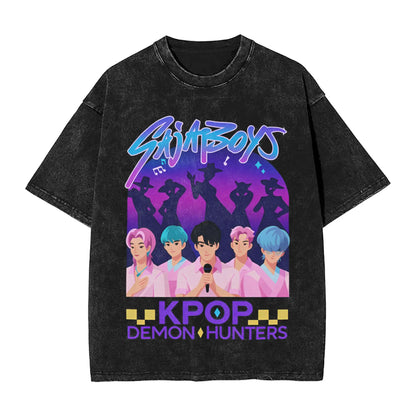 Kpop Demon Hunters Vintage Tee