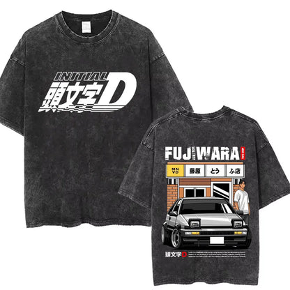 Initial D Drift Vintage Tee