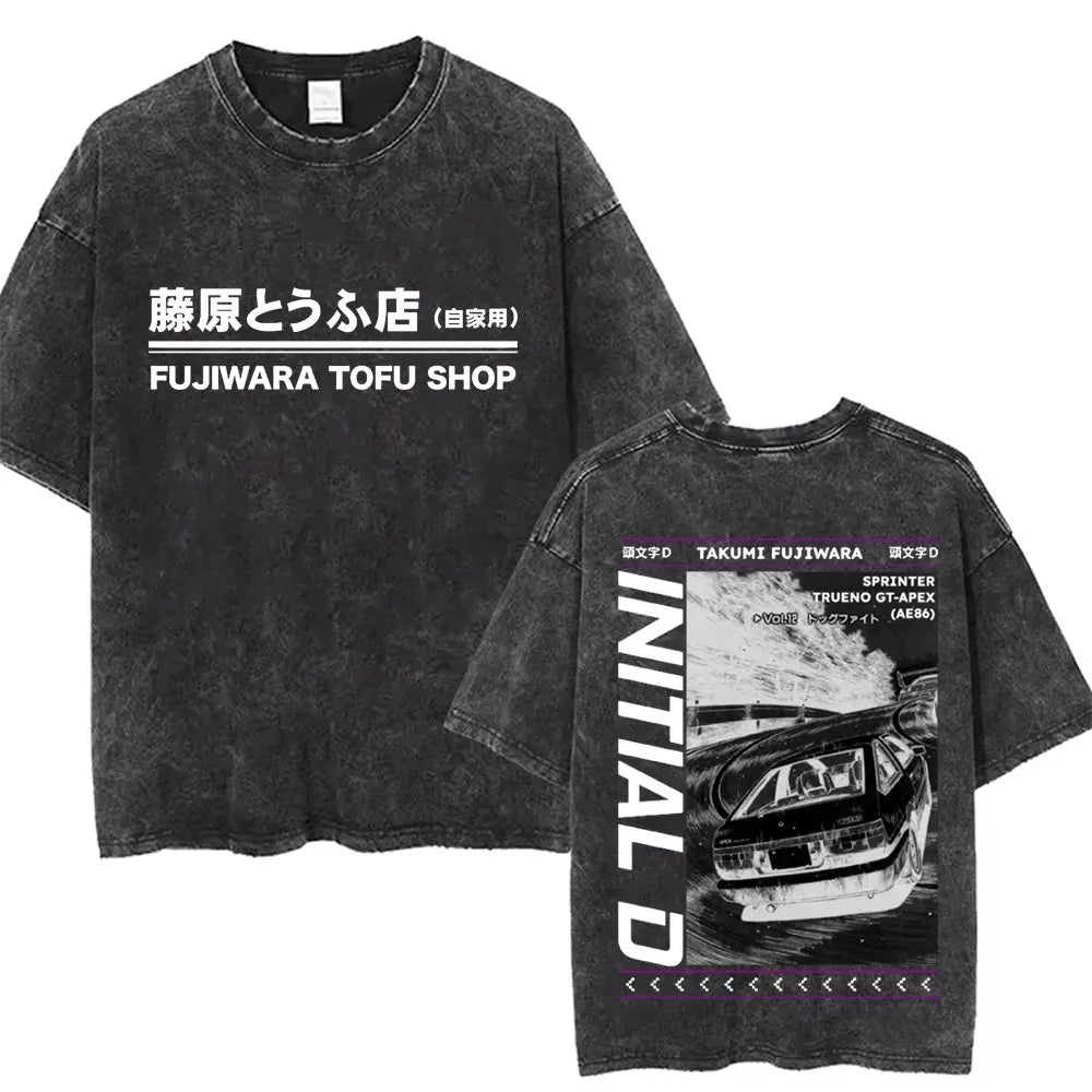 Initial D Drift Vintage Tee
