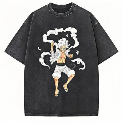 One Piece Luffy Gear 5 Vintage Tee