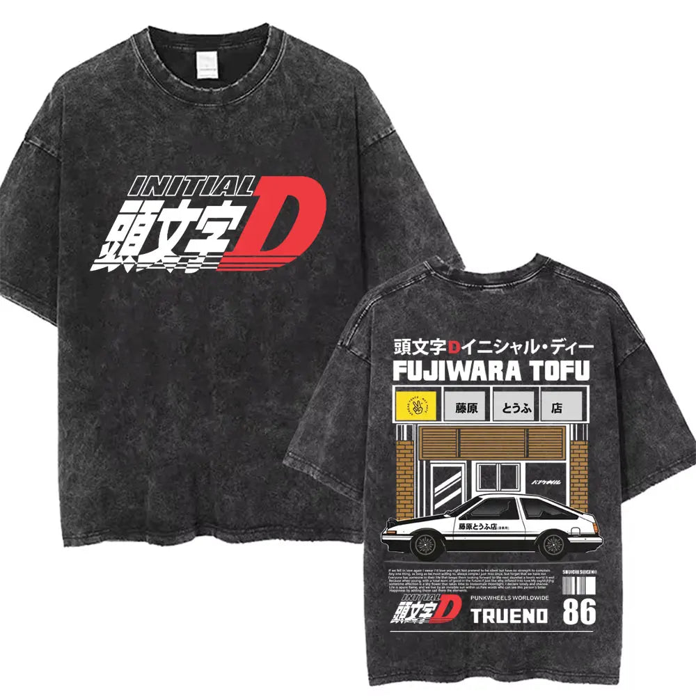 Initial D Drift Vintage Tee