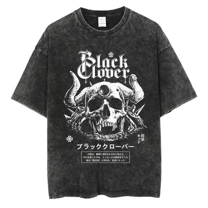 Black Clover Vintage Tee
