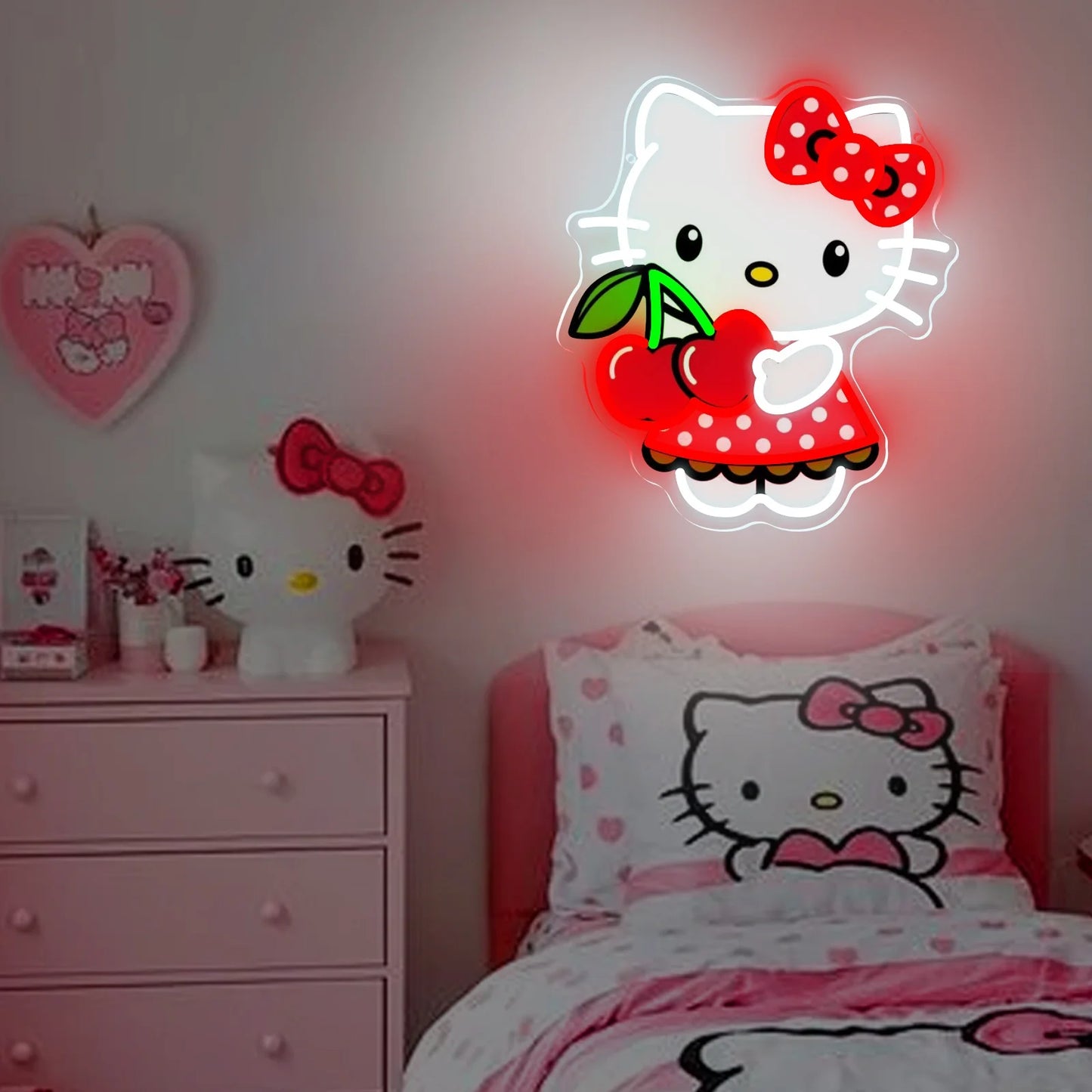Anime Hello Kitty LED Neon Sign Light