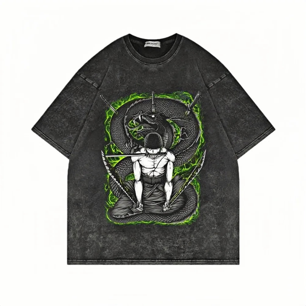 VINTAGE Piece Zoro Tee