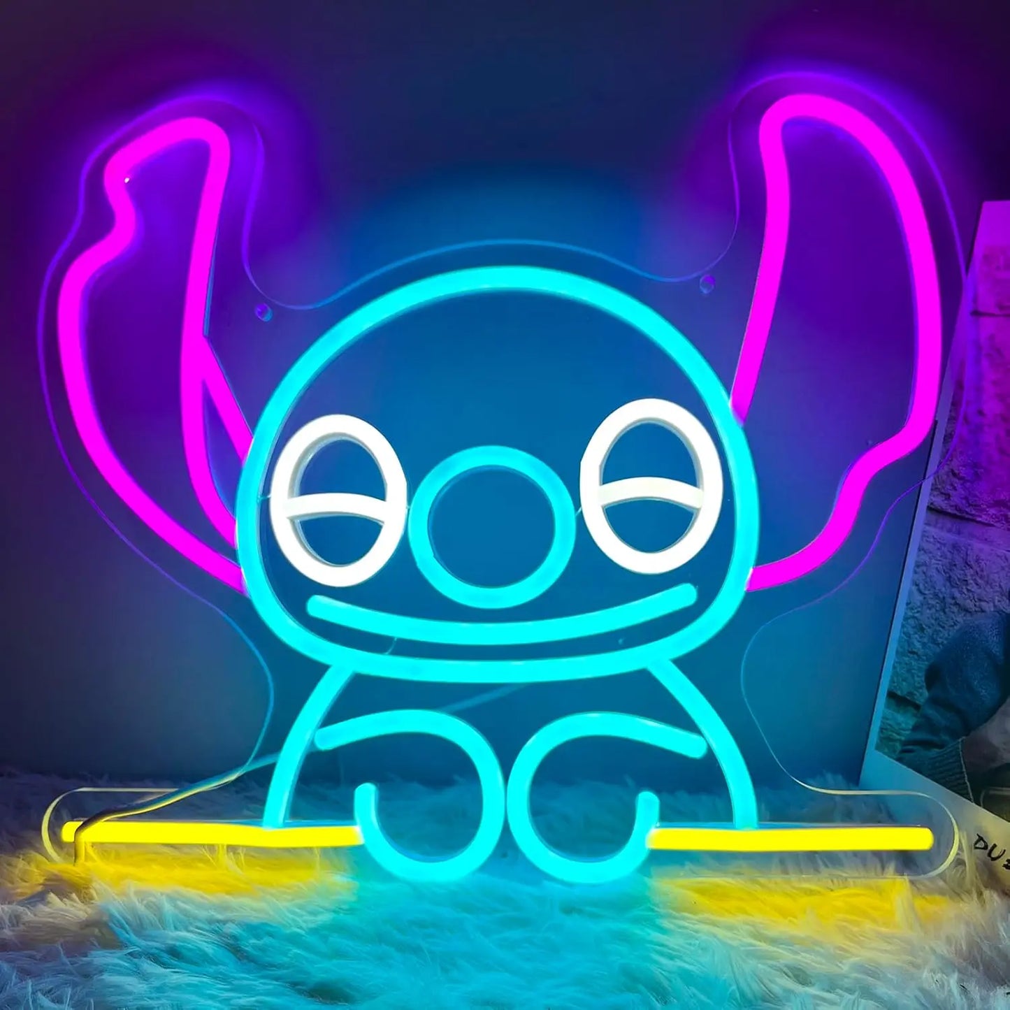 LED Light Neon Stitch