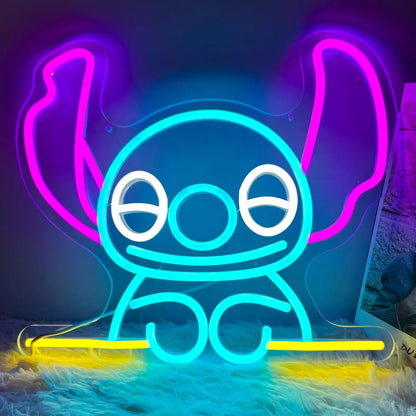 LED Light Neon Stitch