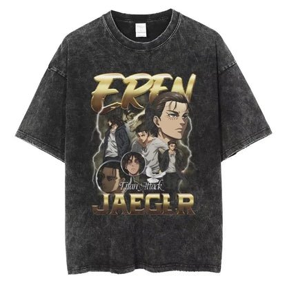AOT Levi Ackerman Vintage Tee
