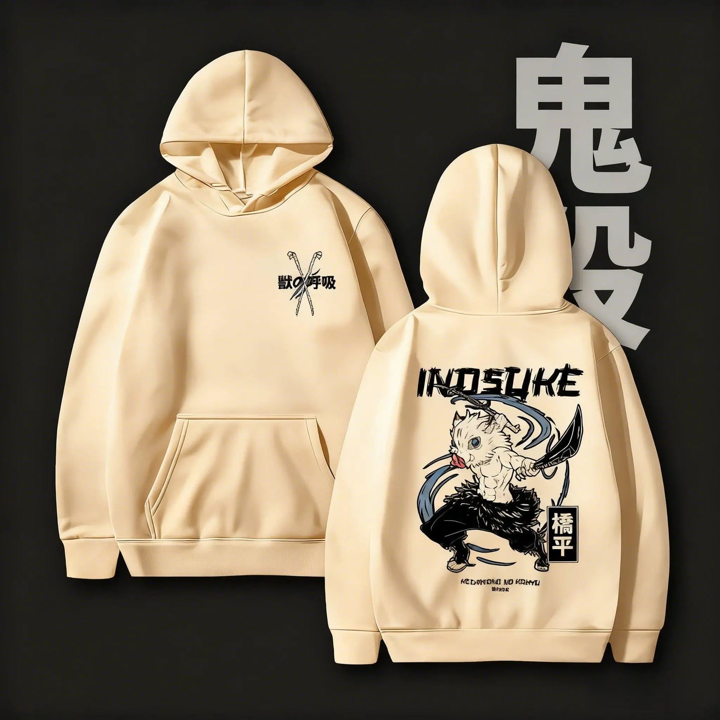 Demon Slayer Inosuke Hoodie