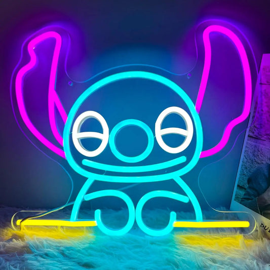 LED Light Neon Stitch